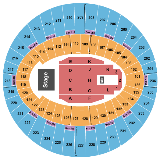 The Kia Forum Twenty One Pilots Seating Chart